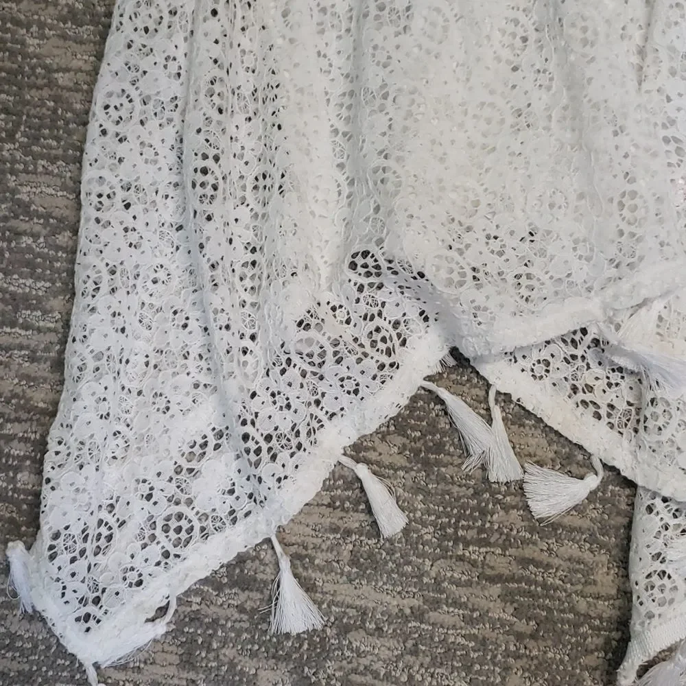 Justice brand girls lace vest